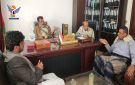 مناقشة نشاط مكتب شركة النفط اليمنية بمحافظة البيضاء