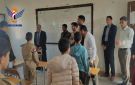 رئيس جامعة صنعاء يدشن مركزي الشهيد زعبل الصيفية بمدرسة آزال