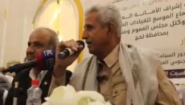 قائد عسكري بارز في الانتقالي المنحل: عائدون للخشعة والله على ما نقول شهيد!