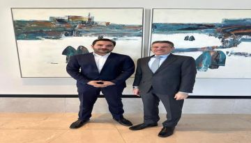 القضية الجنوبية على طاولة لقاء السفير الأمريكي بسلطان يافع نواف العفيفي