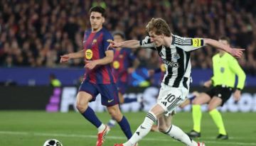 جوردون يجتاز الكشف الطبي في برشلونة.. وأول تصريح من اللاعب