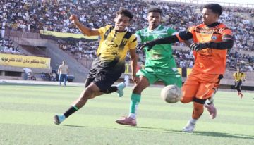 رأسية جوبح تمنح الفوز للمكلا على اتحاد حضرموت في دوري اندية الدرجة الأولى