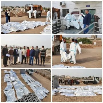 عدن: دفن 43 جثة مجهولة الهوية في مقبرة جماعية.. والصليب الأحمر يراقب عدن: دفن 43 جثة مجهولة الهوية في مقبرة جماعية.. والصليب الأحمر يراقب