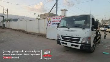 قوات درع الوطن تدعم مستشفى محنف بلودر بـ3 آلاف لتر ديزل لتشغيل قسم الغسيل الكلوي