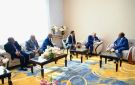 الرئيس العليمي يلتقي نظيره الصومالي ويجدد دعم اليمن لوحدة الصومال