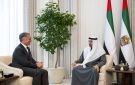 محمد بن زايد يستقبل ريتشارد مارليز وزير دفاع أستراليا