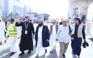 وزير الأوقاف والإرشاد يعلن نجاح عملية التصعيد ووصول كامل حجاج بلادنا إلى مشعر منى