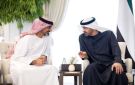 رئيس الإمارات يستقبل ولي عهد عجمان