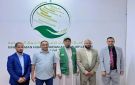 القبة يبحث مع مركز سعودي جهود دعم النازحين والمتضررين في الضالع