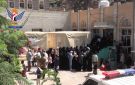 تعز .. اختتام المخيم الطبي الجراحي المجاني الثاني بمستشفى هجدة الريفي