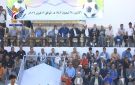 الدكتور البخيتي يطلع على سير عمل طاقم قناة اليمن الفضائية في تغطية مباريات الدوري العام وكأس الجمهورية بملعب الظرافي