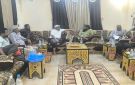 أمين الانتقالي يزور اللواء شكري برفقة وفد عسكري