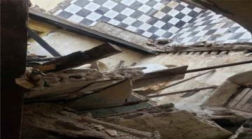 انهيار جزئي لسقف أحد المباني القديمة في كريتر دون معلومات أولية عن خسائر انهيار جزئي لسقف أحد المباني القديمة في كريتر دون معلومات أولية عن خسائر