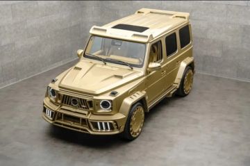 منصوري تحول مرسيدس G-Class إلى سبيكة ذهب متحركة