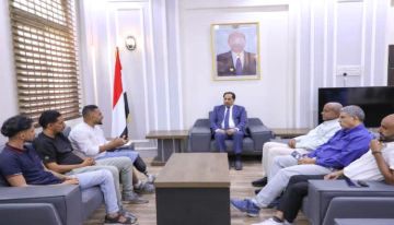 وزير الشباب والرياضة يؤكد دعمه ومساندته للاتحاد العام لكرة القدم لـ