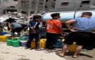 عطش الصيف يشتد في مخيمات غزة أزمة مياه خانقة تهدد حياة مئات الآلاف من النازحين