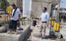 مدير عام المنصورة يتفقد مشروع استكمال بناء مكاتب السلطة المحلية بالمديرية
