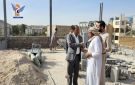 تفقد العمل بمشروعي صيانة وتأهيل السكن الجامعي الطلابي والتوسعة بكلية الحاسوب بجامعة صنعاء