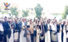البيضاء.. مسيرة حاشدة في مربع السوادية بذكرى استشهاد الإمام الحسين عليه السلام