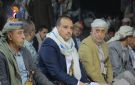 القائم بأعمال وزير الاقتصاد يشارك بأمسية بذكرى يوم الولاية في مديرية عيال سريح بعمران - ye