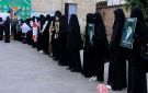 مسيرات ووقفات نسائية في مديريات إب بذكرى عاشوراء