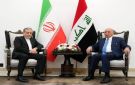 وزير الخارجية الإيراني يجري مباحثات مع نظيره العراقي في بغداد