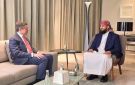 المحرمي يودع السفير الأمريكي ويؤكد على تشديد الموقف الدولي تجاه الحوثيين