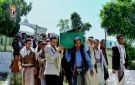 تعز.. تشييع جثمان الشهيد علي السميعي بمديرية التعزية