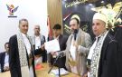 رئيسا مجلس القضاء وهيئة التفتيش يكرمان عددا من القضاة المتميزين