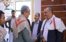 القائم بأعمال وزير الاقتصاد يلتقي الموظفين عقب إجازة عيد الأضحى