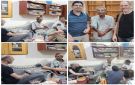 فريق إعلامي فرنسي في دار الصحفي علوي بن سميط