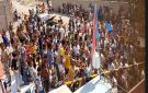 تظاهرة حاشدة في المسيمير رفضا لأي تغيير في قيادة الأمن