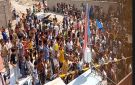 لحج.. تظاهرات جماهيرية حاشدة في المسيمير رفضا لتغيير مدير الأمن
