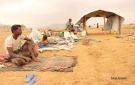 الجوع يقتل نازحة مسنة داخل مخيمات عبس بمحافظة حجة اليمنية