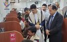 وزير التربية يدشن اختبارات المفاضلة على المقاعد المجانية بالجامعات اليمنية