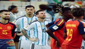 ماذا قال ميسي عقب خسارة نهائي كأس العالم 2026م أمام إسبانيا؟ ماذا قال ميسي عقب خسارة نهائي كأس العالم 2026م أمام إسبانيا؟