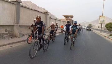 إتحاد الدراجات بساحل حضرموت يشهد  طواف موسم مهرجان نجم  البلدة لعام 2026