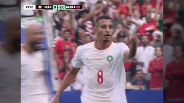عز الدين أوناحي يسجل هدف المغرب الأول أمام كندا في كأس العالم 2026 عز الدين أوناحي يسجل هدف المغرب الأول أمام كندا في كأس العالم 2026