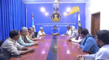 تنفيذية انتقالي وادي وصحراء حضرموت تعقد اجتماعها الدوري وتناقش مستجدات العمل التنظيمي والسياسي