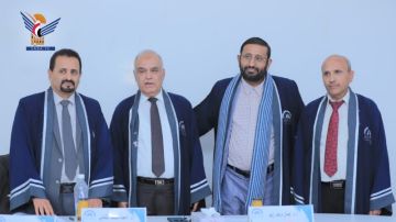 الماجستير بامتياز للباحث أحمد المنيعي في إدارة الأعمال من جامعة الأندلس