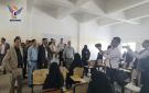 تدشين اختبارات القبول والمفاضلة في كلية الطب بجامعة حجة