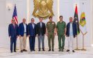 ليبيا.. صدام وخالد حفتر يبحثان مع وفد أمريكي توحيد الجيش