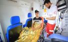  الهلال الأحمر بغزة : مغادرة 37 مريضا فلسطينيا للعلاج معبر رفح