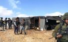 العدو الإسرائيلي يعتقل ثلاثة شبان في سلفيت ويتسبب بحرائق واسعة بالأغوار الشمالية