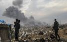 إصابة 7 فلسطينيين جراء غارة للعدو الصهيوني وسط قطاع غزة