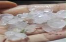 أمطار مصحوبة بحبات البرد تهطل على لحج