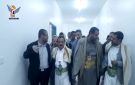 شيبان والهادي يتفقدان سير مشروع المركز الوطني لعلاج الحروق بمستشفى همدان
