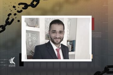 إعلام الأسرى: نقص المتابعة الطبية والعلاج يفاقم معاناة أنس شرمان داخل سجن جانوت الصهيوني إعلام الأسرى: نقص المتابعة الطبية والعلاج يفاقم معاناة أنس شرمان داخل سجن جانوت الصهيوني