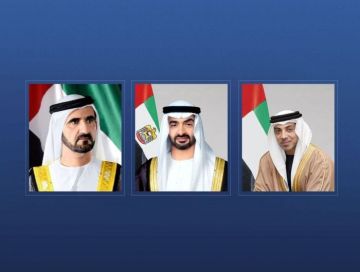 رئيس الإمارات ونائباه يهنئون ملك النرويج بمناسبة تعيينه رئيس الإمارات ونائباه يهنئون ملك النرويج بمناسبة تعيينه