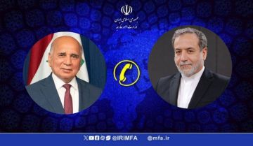 عراقجي وفؤاد حسين يبحثان هاتفيا تطورات المنطقة وتعزيز التعاون الثنائي عراقجي وفؤاد حسين يبحثان هاتفيا تطورات المنطقة وتعزيز التعاون الثنائي